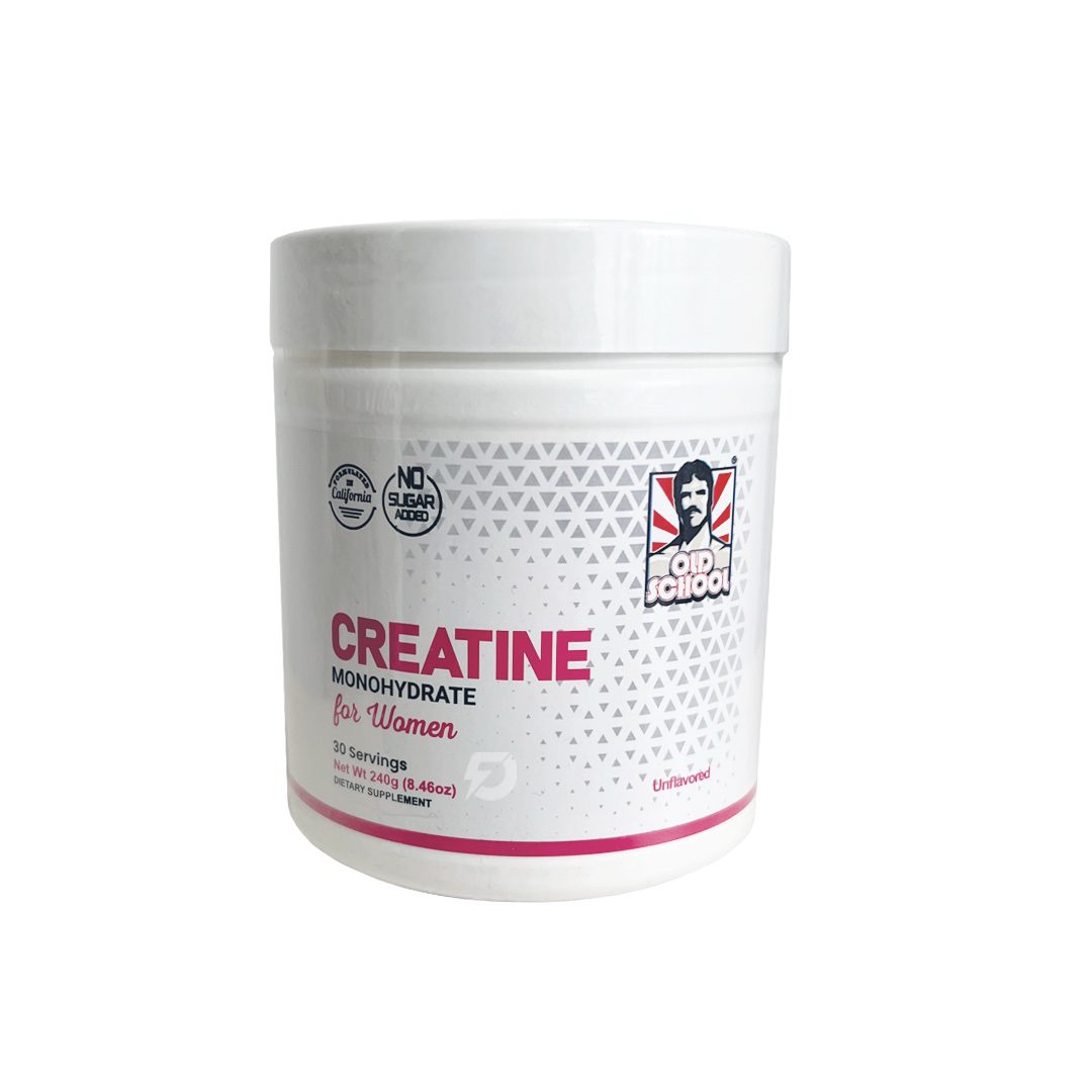 Creatina Monohidratada Old School para Mujeres