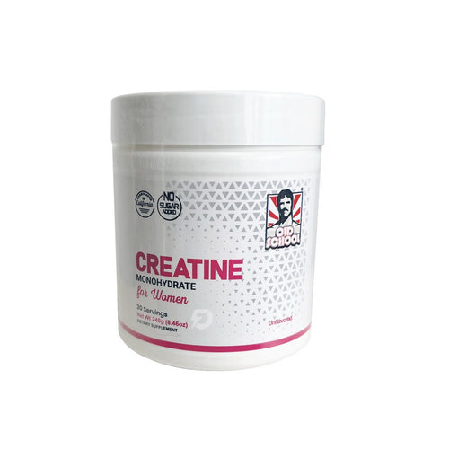 Creatina Monohidratada Old School para Mujeres