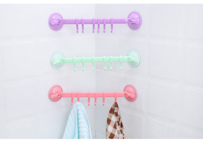 ORGANIZADOR DE PARED CON GANCHOS ADHESIVOS